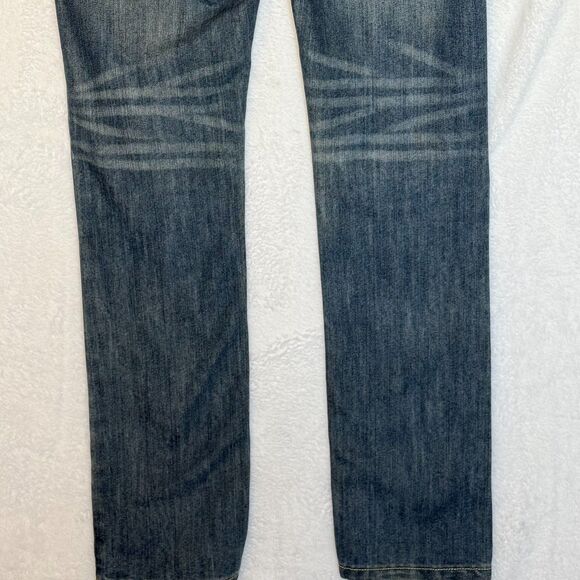 True Religion Vintage Joey Jeans Size 29 Bootcut Thick Stitch Made in USA - Picture 10 of 16